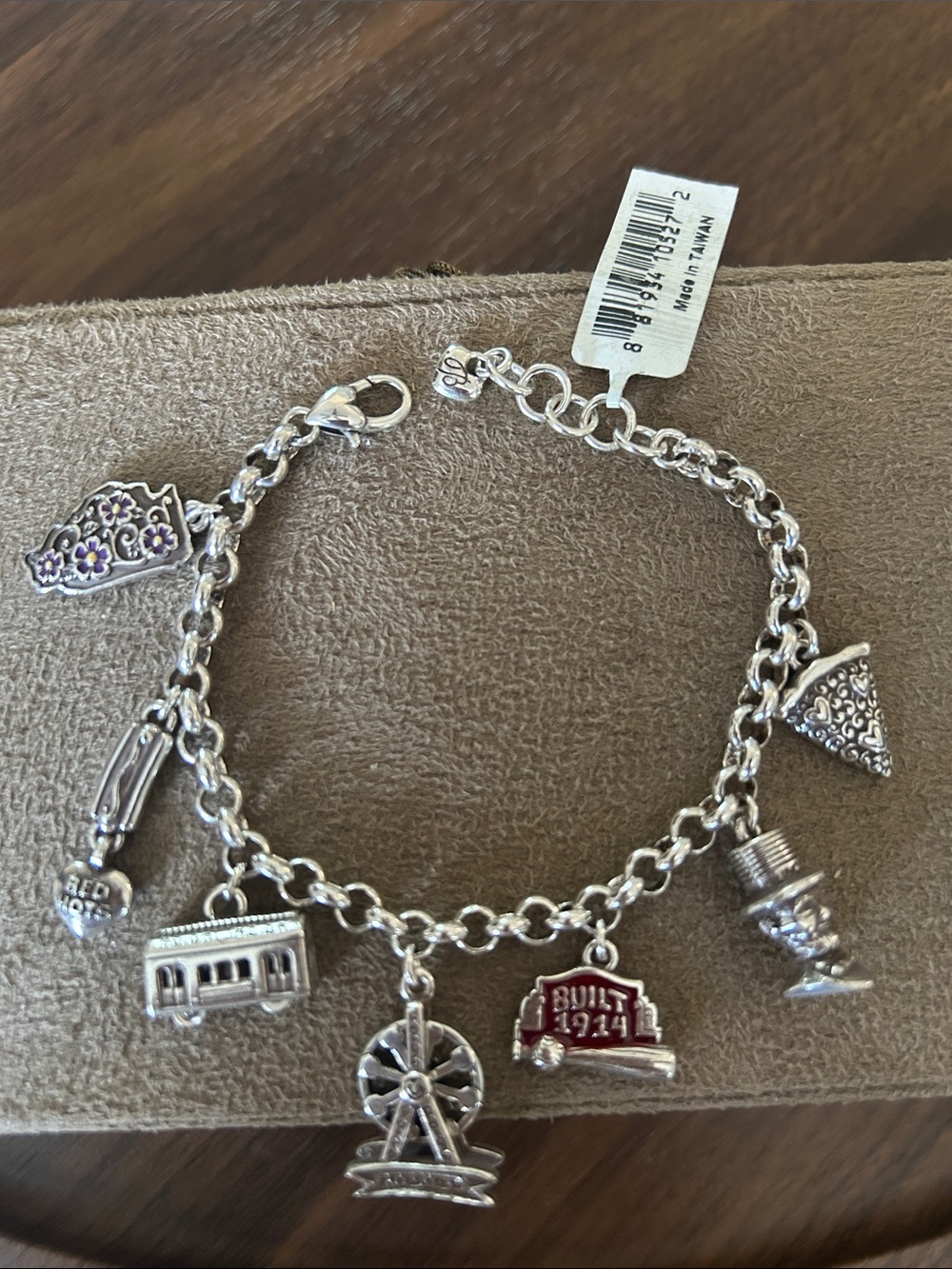 Brighton State Charm Bracelet